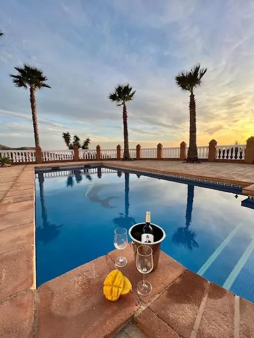 Casablanca Villa Rural Con Piscina Y Barbacoa Vinuela